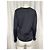 T-shirt a maniche lunghe ricamato Balmain in cotone nero - vista 10