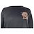 T-shirt a maniche lunghe ricamato Balmain in cotone nero - vista 2