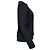 T-shirt a maniche lunghe ricamato Balmain in cotone nero - vista 3