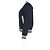 Sandro Paris Striped Varsity Jacket in Navy Blue Polyester - view 5