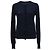 Joseph Knopf-Cardigan aus marineblauer Kaschmirwolle