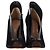 Stivaletti Vamp Peep-Toe in suede e pelle nera di Gianvito Rossi Nero - vista 2