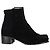 Botines Stuart Weitzman de ante negro