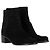 Botines Stuart Weitzman de ante negro - vista 4