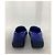 Mocassini Slip-On Tod's in Suede Blu - vista 9