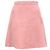 Falda Mini A-Line Valentino Garavani en lino rosa Castaño