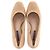 Stuart Weitzman Mary Ann 60 Pumps in Beige Suede - view 3