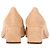 Stuart Weitzman Mary Ann 60 Pumps in Beige Suede - view 5