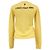 Dior bestickter Rundhals-Pullover aus gelber Wolle - Ansicht 3