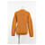 Hermès Strickpullover mit Stehkragen aus brauner Wolle Rot - Ansicht 8