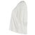 Camiseta de cuello redondo en algodón blanco con mangas de encaje Chloé Crudo - vista 2