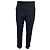 Prada Pinstripe Straight-Leg Trousers in Navy Blue Wool