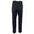 Prada Pinstripe Straight-Leg Trousers in Navy Blue Wool - view 3