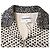 Timeless Jaqueta zíper Chanel com bolinhas em tweed de algodão preto e branco - vista 5