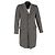 Jil Sander Long Coat in Grey Wool - view 4