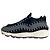 Nike Air Footscape Woven Sneakers aus schwarzem Ponyhaar - Ansicht 4