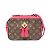 Borsa a Spalla Louis Vuitton Monogram Saintonge M43557 Marrone