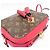 Borsa a Spalla Louis Vuitton Monogram Saintonge M43557 Marrone - vista 6