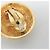 Orecchini vintage a clip COCO Mark Matelassé di Chanel D'oro - vista 7