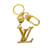 Louis Vuitton Keychain Portocle LV Facet M65216 Golden  ref.2041998