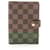 Louis Vuitton Agenda PM Damier Ebene Notebook Cover Brown Cloth Plastic  ref.2042114