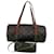 Bolsa Louis Vuitton Monogram Old Papillon 30 Marrom Monograma Couro envernizado  ref.2042216