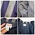 Giacca Kenzo da donna a righe blu vintage anni '80 - vista 12