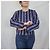 Giacca Kenzo da donna a righe blu vintage anni '80 - vista 8