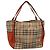 Borsa Tote in PVC Nova Check di BURBERRY Beige Auth 114419