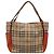 Borsa Tote in PVC Nova Check di BURBERRY Beige Auth 114419 - vista 2