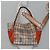 Borsa Tote in PVC Nova Check di BURBERRY Beige Auth 114419 - vista 23