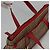BURBERRY Nova Check Handtasche aus Canvas Beige Rot Auth 113293 - Ansicht 6