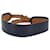 Hermès Cinturón de cuero HERMES Constance Navy Auth am7633 Azul marino  - vista 3