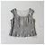 Vestito in seta e pizzo elegante grigio perla Escada 1990s Argento - vista 11