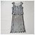 Vestito in seta e pizzo elegante grigio perla Escada 1990s Argento - vista 2