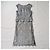 Vestito in seta e pizzo elegante grigio perla Escada 1990s Argento - vista 9