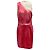 Vestido mini de un hombro con lentejuelas Haney Dusty Rose Serena Rosa