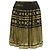 Gonna midi stampata Miu Miu in cotone multicolore