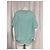 Blusa de manga corta Diane von Furstenberg en seda turquesa - vista 10