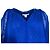 Diane von Furstenberg Bluse aus blauer Seide - Ansicht 2