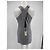 Autre Marque LOULOU STUDIO Vestidos T.Internacional XS Cuero Gris - vista 2