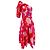 FARM RIO Kleid T.International S Polyester Rot