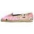 Emilio Pucci Ballerines roses et vertes - taille EU 37