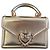 Dolce & Gabbana Devotion borsa in pelle dorata D'oro