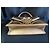 Dolce & Gabbana Devotion borsa in pelle dorata D'oro - vista 6