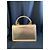 Dolce & Gabbana Devotion borsa in pelle dorata D'oro - vista 7