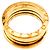 Bulgari Anello Bvlgari B-Zero1 3-Bande in Oro Giallo - vista 3