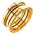 Bulgari Anello Bvlgari B-Zero1 3-Bande in Oro Giallo - vista 6