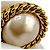 Orecchini a clip dorati Chanel con perle finte D'oro - vista 10