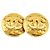 Boucles d'oreilles clip en or Chanel Doré - vue 2